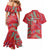 Custom Namibia Football Couples Matching Mermaid Dress and Hawaiian Shirt Go Namibia Warriors - Wonder Print Shop