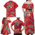 Custom Namibia Football Family Matching Off Shoulder Maxi Dress and Hawaiian Shirt Go Namibia Warriors - Wonder Print Shop