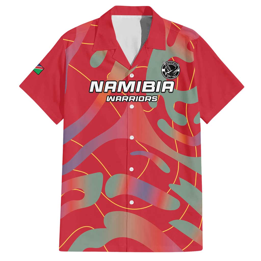 Custom Namibia Football Hawaiian Shirt Go Namibia Warriors - Wonder Print Shop