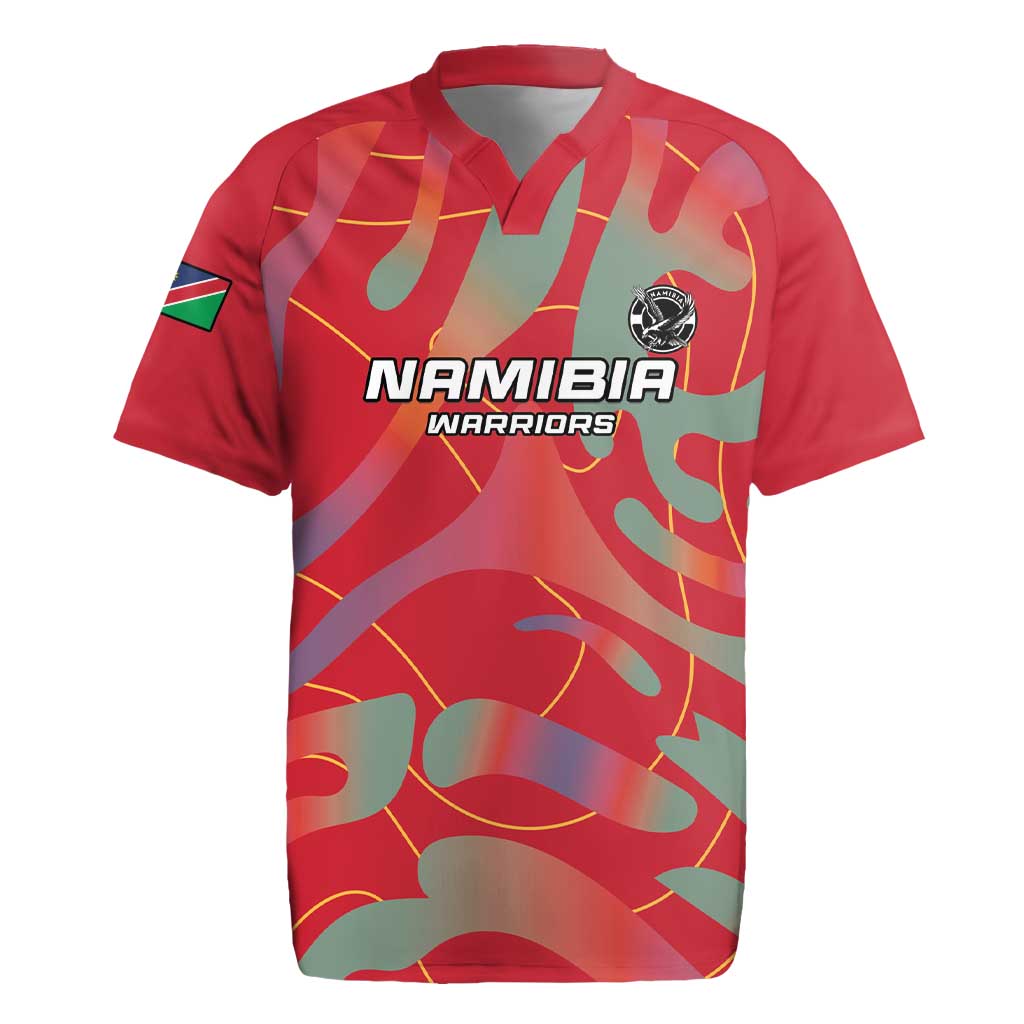 Custom Namibia Football Rugby Jersey Go Namibia Warriors - Wonder Print Shop