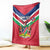 Personalised Namibia Independence Day Blanket Coat Of Arms With Flag Map