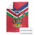 Personalised Namibia Independence Day Blanket Coat Of Arms With Flag Map