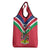 Personalised Namibia Independence Day Grocery Bag Coat Of Arms With Flag Map