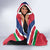 Personalised Namibia Independence Day Hooded Blanket Coat Of Arms With Flag Map