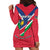 Personalised Namibia Independence Day Hoodie Dress Coat Of Arms With Flag Map - Wonder Print Shop