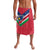 Personalised Namibia Independence Day Lavalava Coat Of Arms With Flag Map - Wonder Print Shop