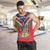 Personalised Namibia Independence Day Men Tank Top Coat Of Arms With Flag Map