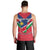 Personalised Namibia Independence Day Men Tank Top Coat Of Arms With Flag Map