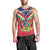 Personalised Namibia Independence Day Men Tank Top Coat Of Arms With Flag Map