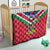 Personalised Namibia Independence Day Quilt Coat Of Arms With Flag Map - Wonder Print Shop