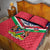 Personalised Namibia Independence Day Quilt Bed Set Coat Of Arms With Flag Map - Wonder Print Shop