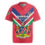 Personalised Namibia Independence Day Rugby Jersey Coat Of Arms With Flag Map - Wonder Print Shop