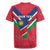 Personalised Namibia Independence Day Rugby Jersey Coat Of Arms With Flag Map - Wonder Print Shop