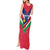 Personalised Namibia Independence Day Tank Maxi Dress Coat Of Arms With Flag Map