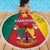 Cameroon National Day Beach Blanket Coat Of Arms With Lion