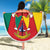 Cameroon National Day Beach Blanket Coat Of Arms With Lion