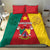 Cameroon National Day Bedding Set Coat Of Arms With Lion