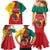 Personalised Cameroon National Day Family Matching Mermaid Dress and Hawaiian Shirt Coat Of Arms With Lion