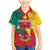 Personalised Cameroon National Day Family Matching Mermaid Dress and Hawaiian Shirt Coat Of Arms With Lion