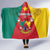 Cameroon National Day Hooded Blanket Coat Of Arms With Lion