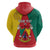 Personalised Cameroon National Day Hoodie Coat Of Arms With Lion