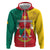 Personalised Cameroon National Day Hoodie Coat Of Arms With Lion