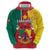 Personalised Cameroon National Day Hoodie Coat Of Arms With Lion