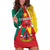 Personalised Cameroon National Day Hoodie Dress Coat Of Arms With Lion