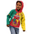 Personalised Cameroon National Day Kid Hoodie Coat Of Arms With Lion