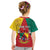 Personalised Cameroon National Day Kid T Shirt Coat Of Arms With Lion