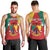 Personalised Cameroon National Day Men Tank Top Coat Of Arms With Lion