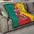 Cameroon National Day Quilt Coat Of Arms With Lion