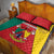 Cameroon National Day Quilt Bed Set Coat Of Arms With Lion