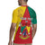 Personalised Cameroon National Day Rugby Jersey Coat Of Arms With Lion