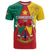 Personalised Cameroon National Day T Shirt Coat Of Arms With Lion