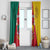 Cameroon National Day Window Curtain Coat Of Arms With Lion