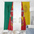 Cameroon National Day Window Curtain Coat Of Arms With Lion