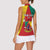 Personalised Cameroon National Day Women Sleeveless Polo Shirt Coat Of Arms With Lion