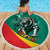 Personalised Happy Cameroon National Day Beach Blanket May 20 Cameroun