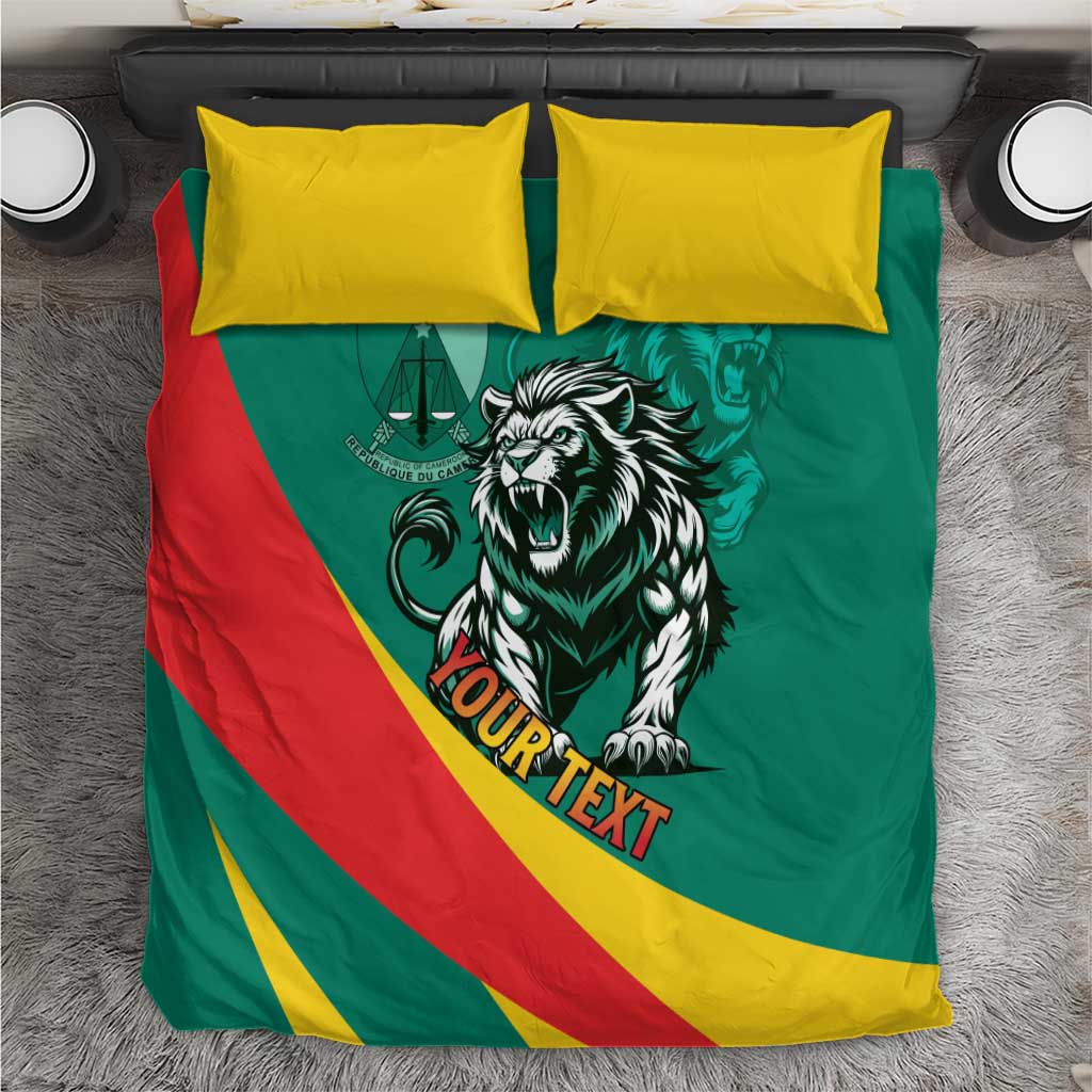 Personalised Happy Cameroon National Day Bedding Set May 20 Cameroun