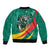 Personalised Happy Cameroon National Day Bomber Jacket May 20 Cameroun