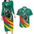 Personalised Happy Cameroon National Day Couples Matching Long Sleeve Bodycon Dress and Hawaiian Shirt May 20 Cameroun