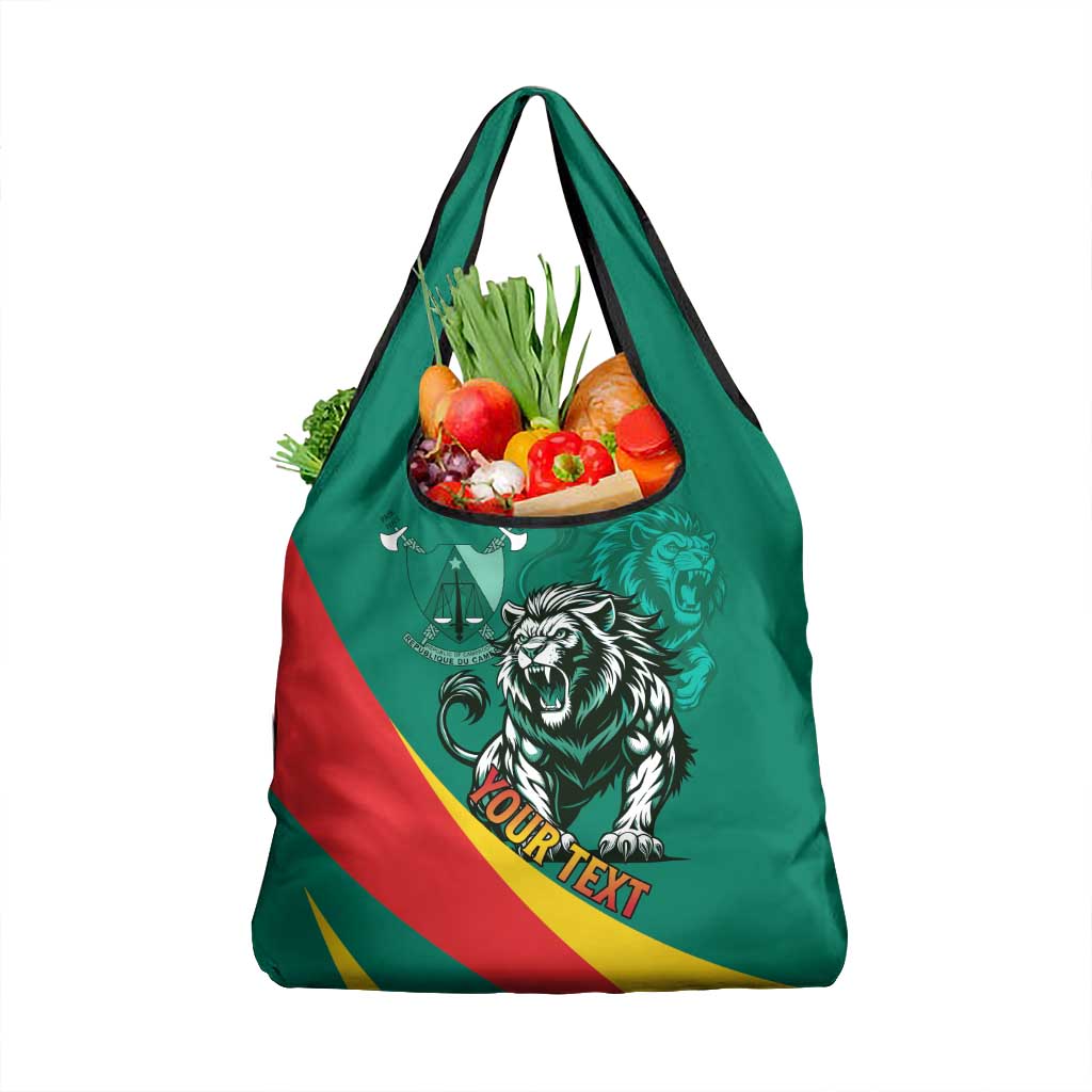 Personalised Happy Cameroon National Day Grocery Bag May 20 Cameroun