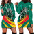 Personalised Happy Cameroon National Day Hoodie Dress May 20 Cameroun