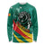 Personalised Happy Cameroon National Day Long Sleeve Shirt May 20 Cameroun