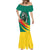 Personalised Happy Cameroon National Day Mermaid Dress May 20 Cameroun