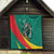 Personalised Happy Cameroon National Day Quilt May 20 Cameroun