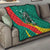 Personalised Happy Cameroon National Day Quilt May 20 Cameroun