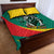 Personalised Happy Cameroon National Day Quilt Bed Set May 20 Cameroun