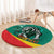 Personalised Happy Cameroon National Day Round Carpet May 20 Cameroun